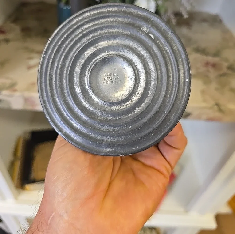 Empire Pewter weighted candlesticks